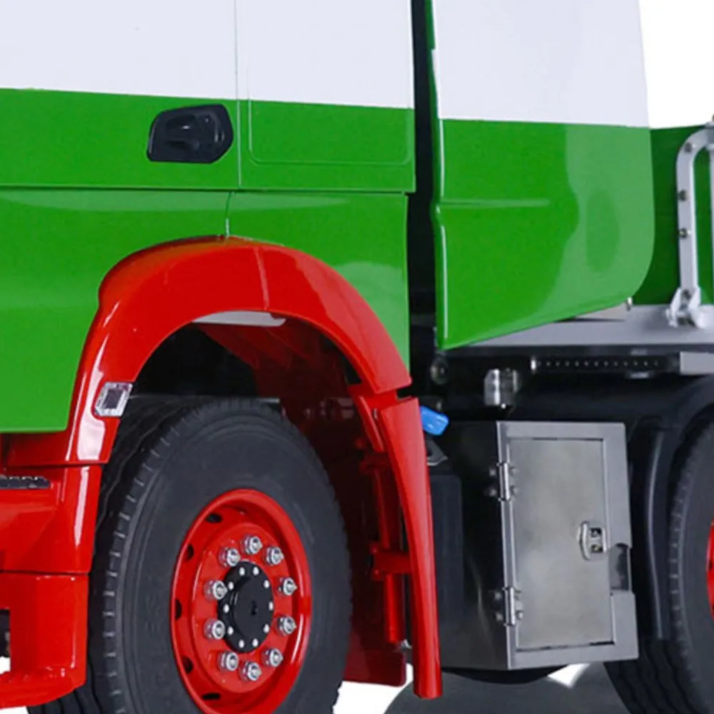 

Металлический радиоуправляемый тягач-грузовик 8X8 на шасси 1/14 с 3-скоростной трансмиссией TOUCAN RTR, с функциями звука, света и дыма