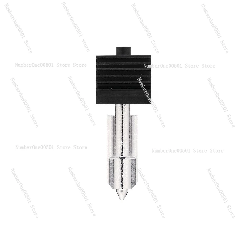 Hardened Steel Nozzle High Flow for H2 P2S 3D Printer 0 4 0 6 0 8mm Abrasive Filament Wear Resistance