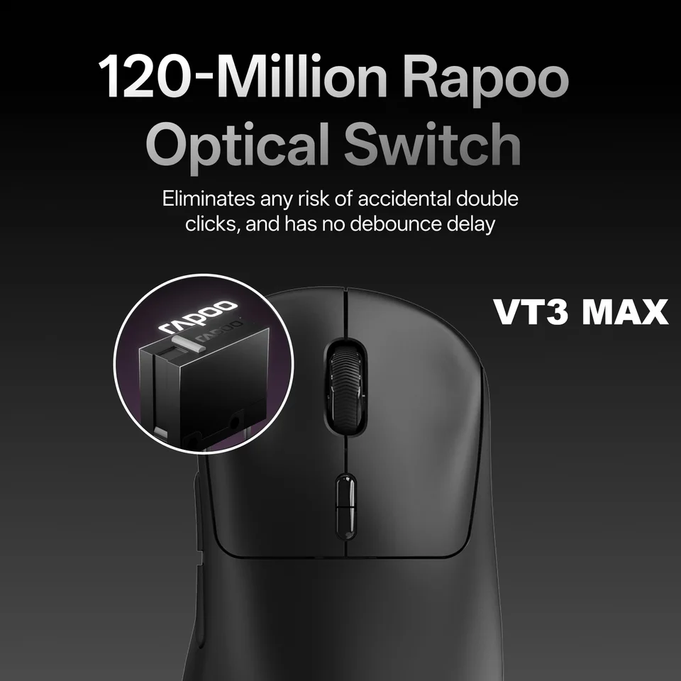 マウス・トラックボール RAPOO VT3MAX S1f3d6664cbd4477294dc0546e893a