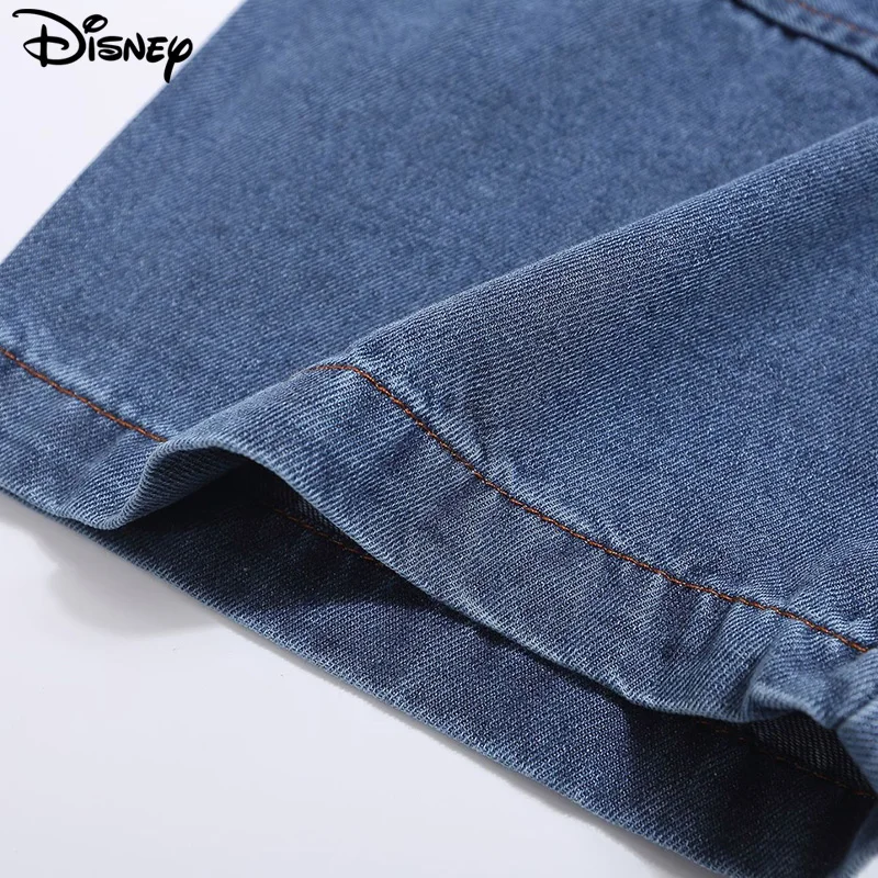 Disney Brand Clothing New Arrival Top Fashion Pullovers Casual Cotton Cartoon Short Embroidery Mickey Mouse Women Sweatshirts