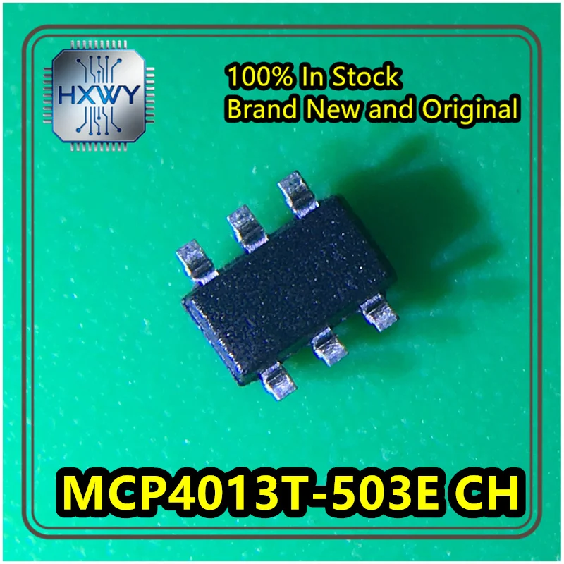 (10/50 pieces) MCP4013T-503E/CH MCP4013T BS SOT-23-6 Digital Potentiometer Original In Stock Brand New Electronic Equipment IC