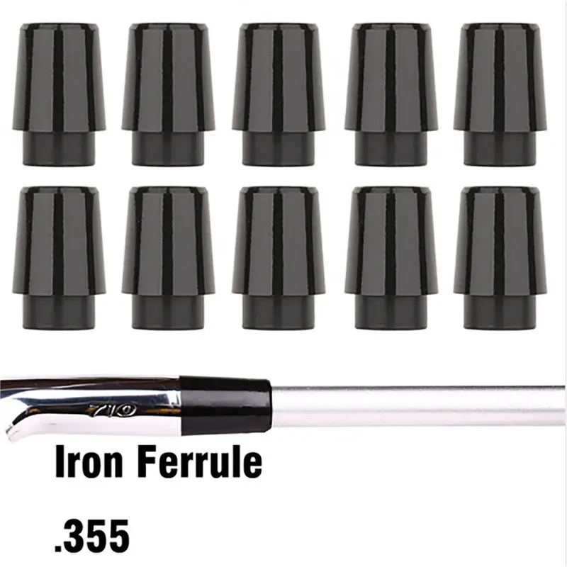 Portable ABYM 120Pcs Golf Ferrules Compatible With PXG Irons 0.370 Inch Tip Irons Shaft Golf Club Shafts Sleeve Adapter