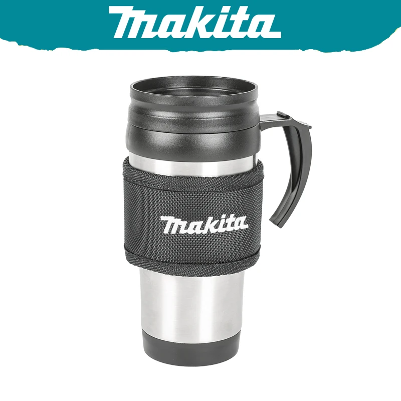 

Термокружка Makita E-15578 из нержавеющей стали с откидной крышкой, прочная и долговечная