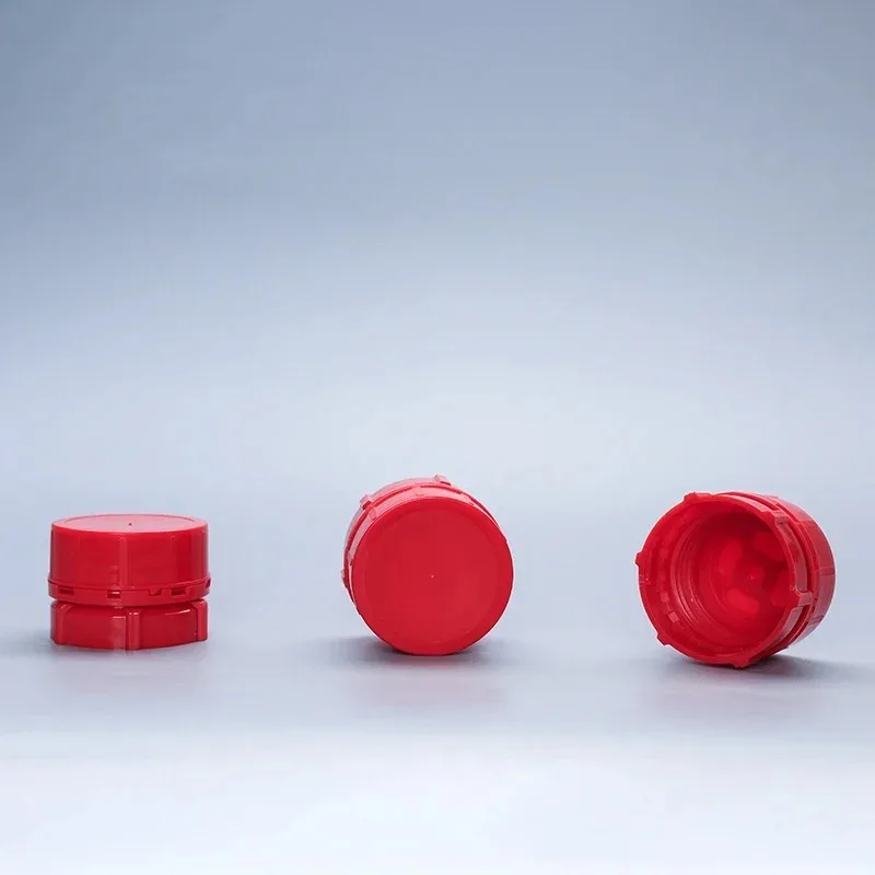 GL45 Double Layer Lab Bottle Cap with Butyl Septa Air Isolation Sealing Cover for Headspace Bio-Sampling Reagent Glass Bottles