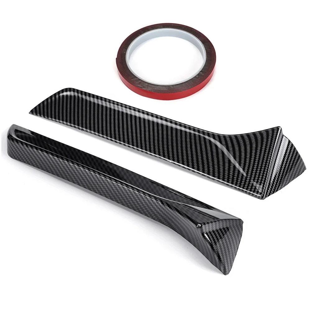 

Car Window Trim Lip Spoiler For Seat Leon 5F FR Mk3 MK3.5 5Door Rear Roof Wing Side Edge Tail Flap Rear Trunk Window Spoiler Lip