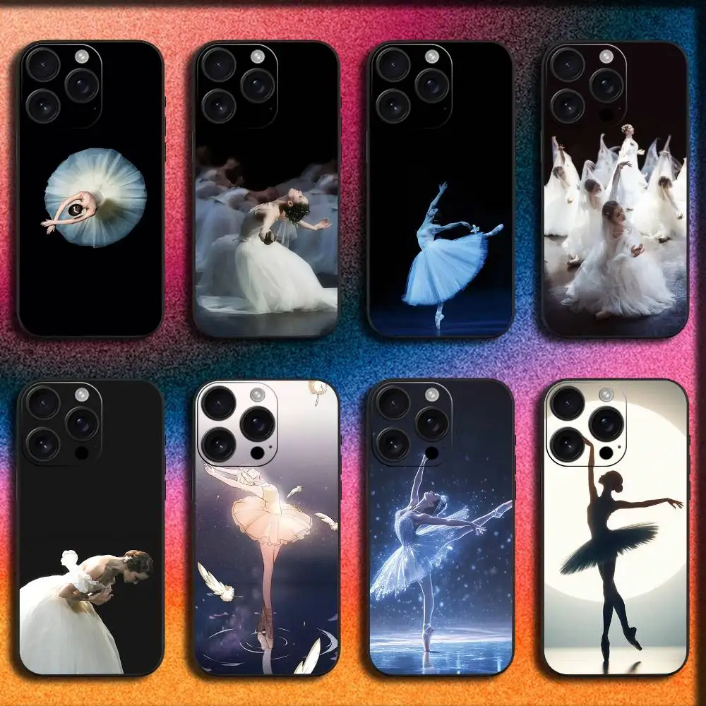 

Ballet Advanced Phone Case For iPhone 17,16,15,14,13,12,11,Pro,Max,Plus,E,SE4,Air,Mini Black Cover