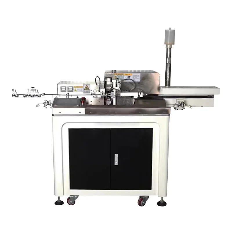 BORX Double Automatic Double Head Tinning Machine With Fully Servo System For Electronic Wires High-Temperature Silicone Cables