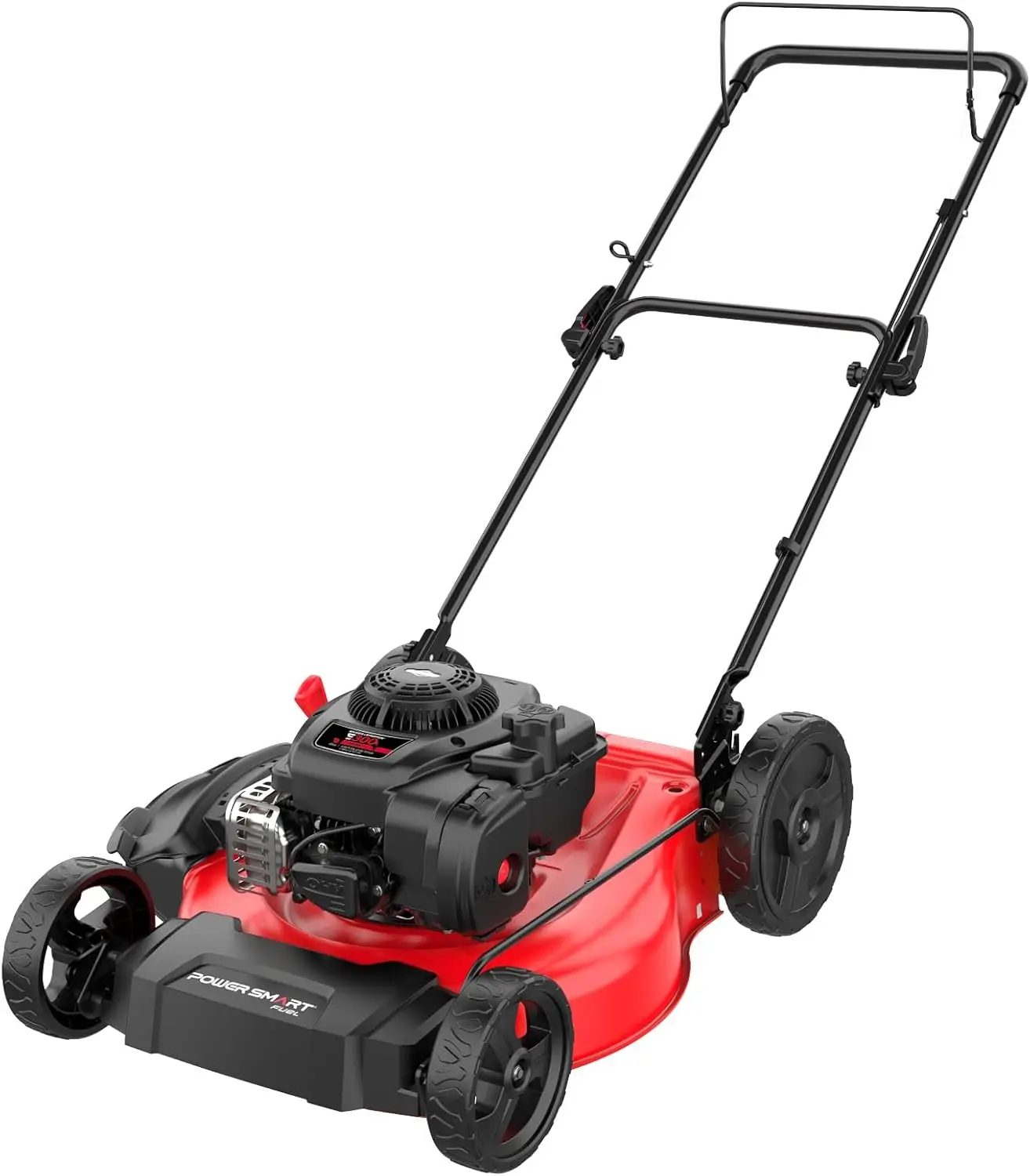 Large Lawn Mowing, Metal, N/A, 21 in., 125cc Engine, 2-in-1 Push, Mulching & Side-Discharge