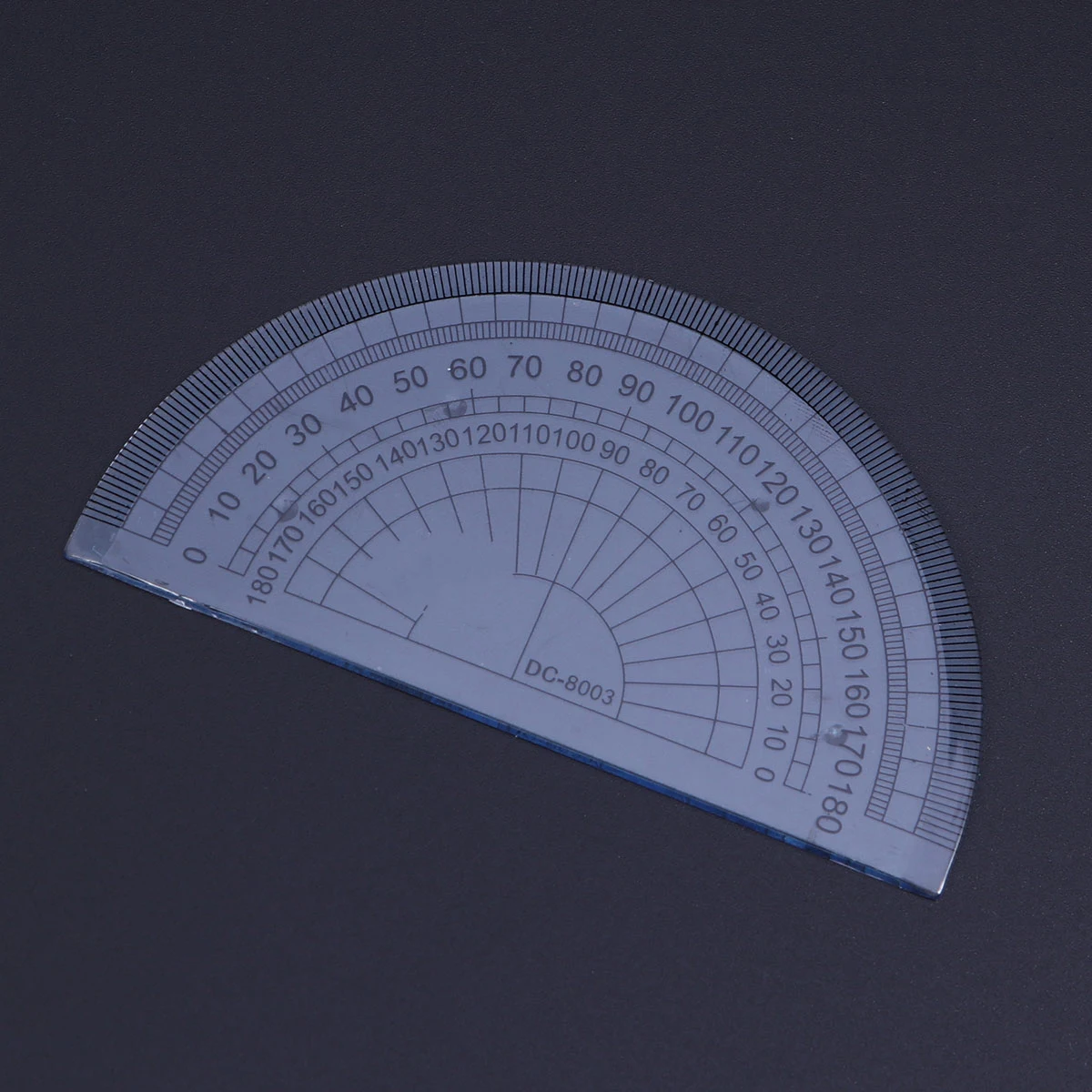 10 Pcs Protractor Geometric Drawing Ruler Bulk Math Precision 180 Degrees Half Round