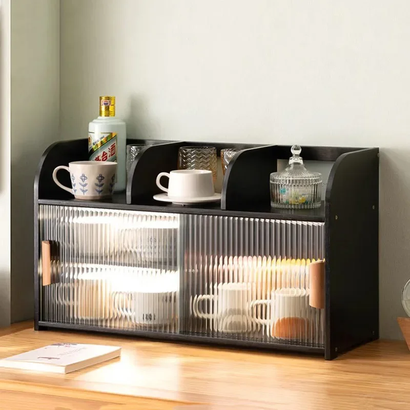 

Storage Corner Display Wine Cabinets Glass Liquor Shelf Restaurant Bottle Wine Rack Buffet Drink Modern Armoire Display Cabinet