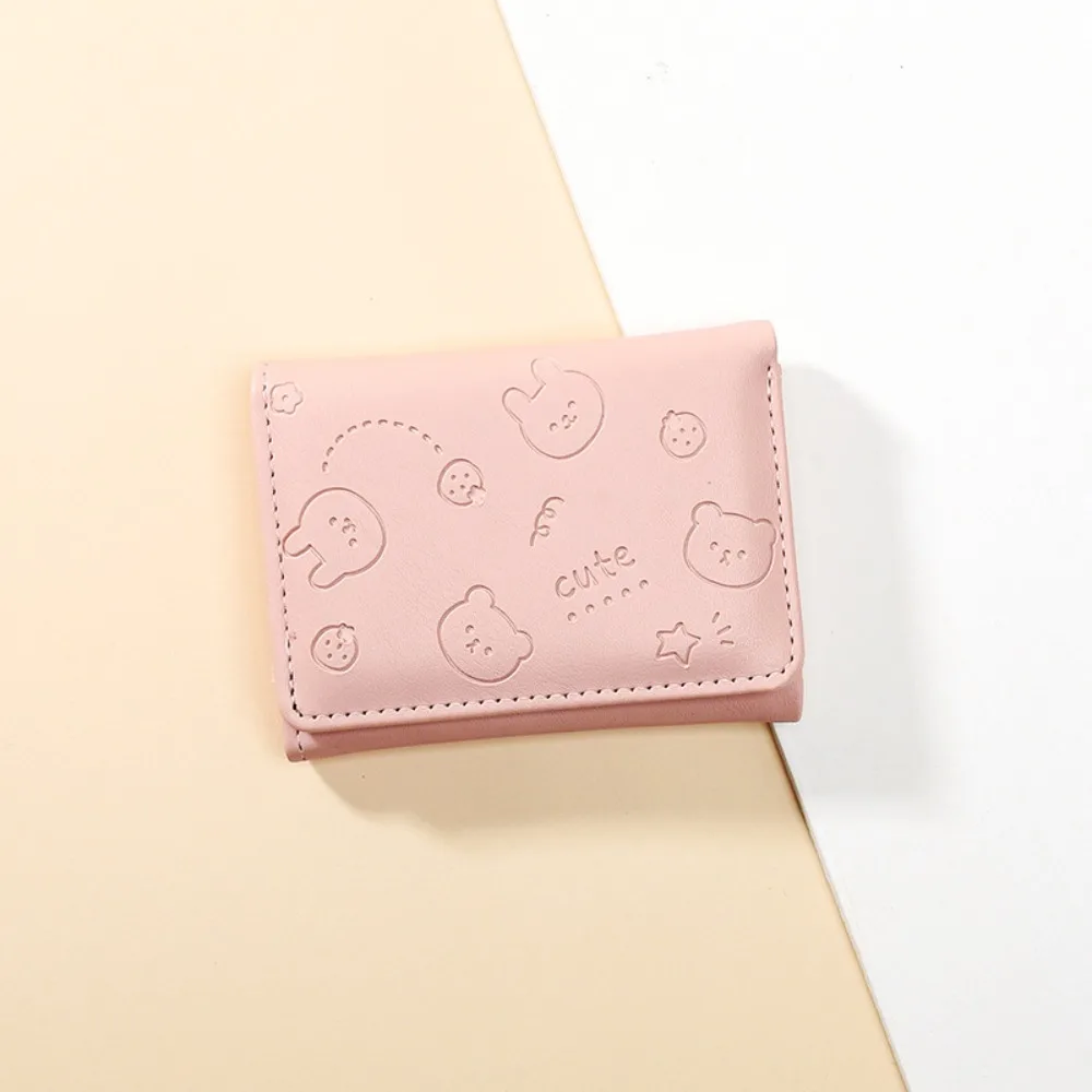 Small Pu Leather Women Wallet Mini Lady Coin Purse Pocket Female Wallet Girl Purse Cartoon Wallet Purses for Women