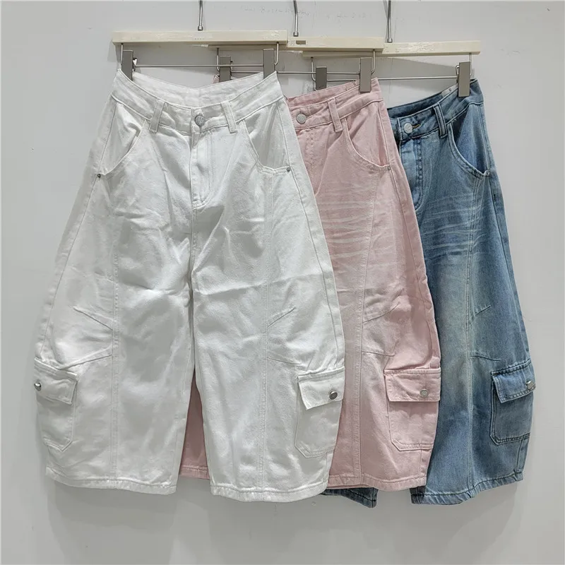 

2026 New High Waist Wide Leg Pants Women Summer New Loose Versatile Belt Crooked Knife Pants Slimming Casual Trousers