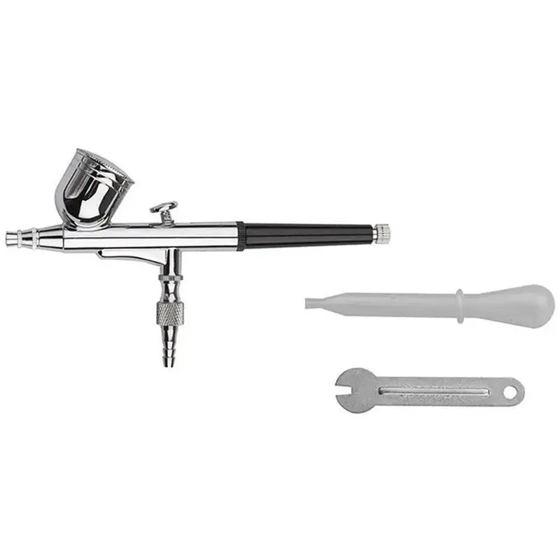 AB46-Gravity Dual-Action Mini Airbrush Mini Airbrush Beauty Inkjet Car Repair Tool