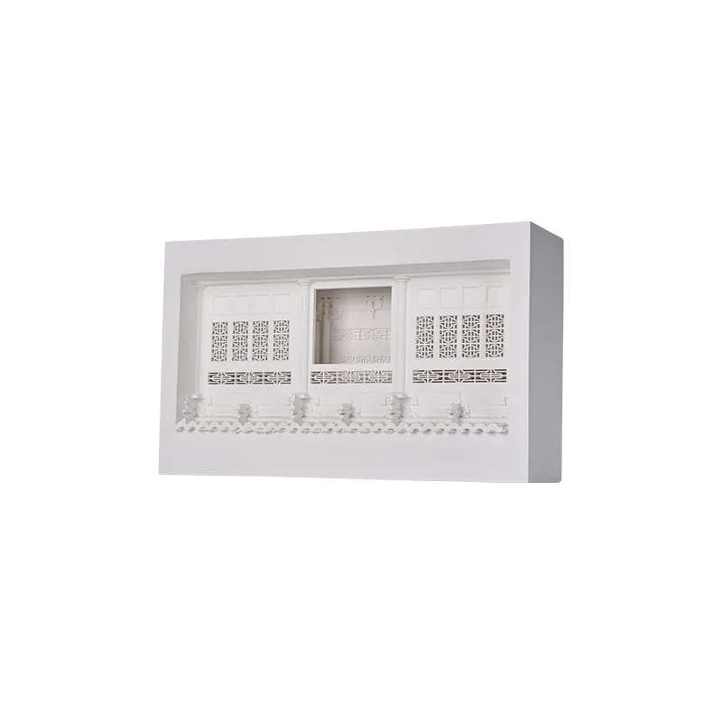 

Niche night light villa wine bed and breakfast background wall plaster lamp embedded