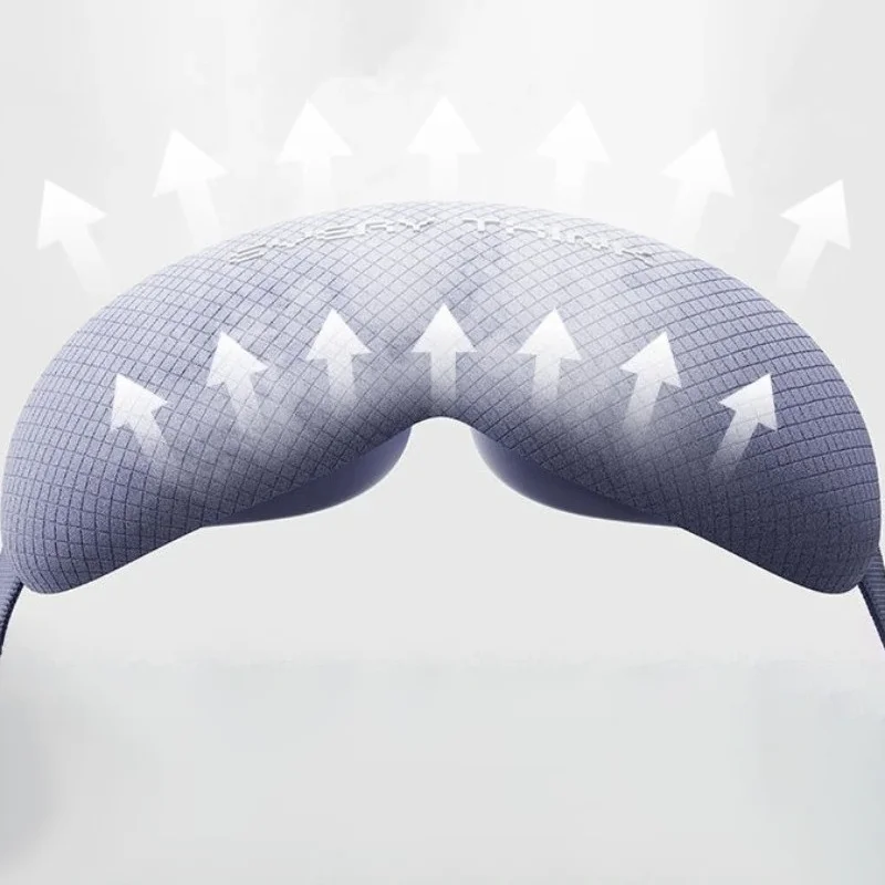 EVERYTHINK Ergonomic Eye Mask 3D Contour Strap Adjustable Breathable Cushion Sleeping Soft Light Shading Travel Eye Mask