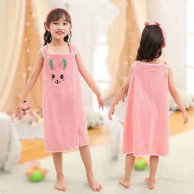 Four Seasons Universal Children Blanket Cartoon Single Layer Vest Baby Blanket Home Flannel Girls Absorbent Bath Towels