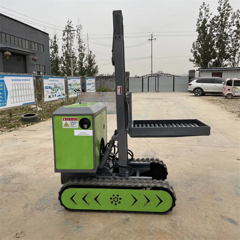 All-terrain off-road tracked forklift, lift telescopic boom truck