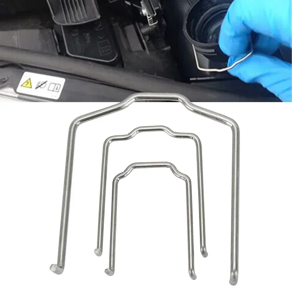 

3Pcs Car Radiator Hose Retaining Spring Clip Clamp For-BMW E39 E38 E60 E90 745Li E46 325i 328i-M3 540i 740iL 740i Car Supplies