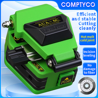 COMPTYCO High Precision FTTH Fiber Optic Cutter for Fusion Splicing AUA-6C hot melt tools Optical Fiber Cleaver