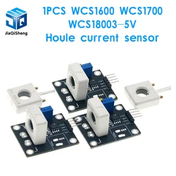 1PCS WCS1600 WCS1700 WCS1800 3-5V Hall Current Sensor Adjustable DC 100A 70A 35A Short Over-Current Detector Protection Module