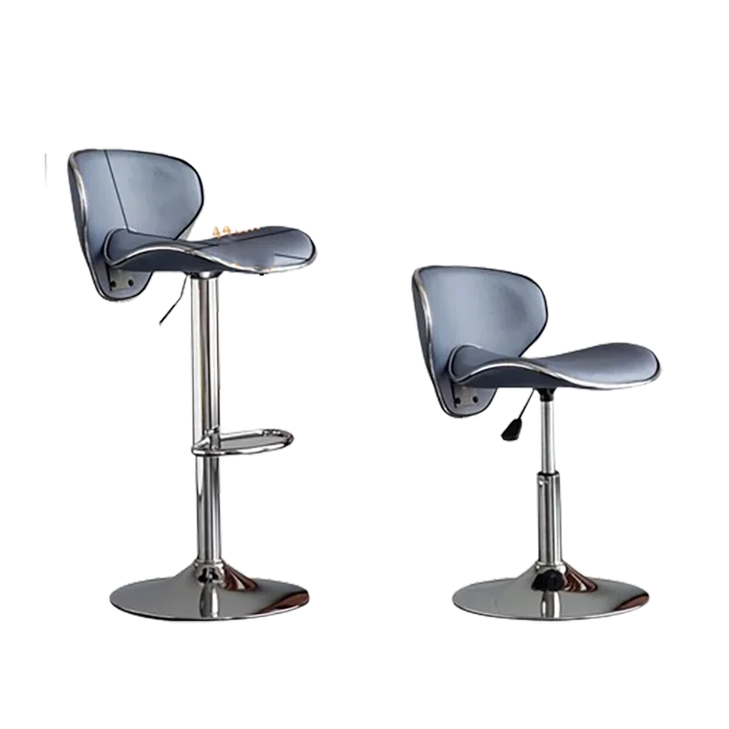 Support Luxury Bar Chairs Nordic Designer Brown Bistro Chairs Office Adjustable Bancos Para Barra De Cocina Modern Furniture