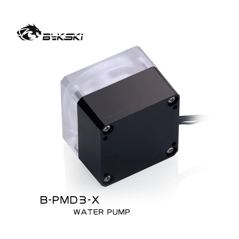 Pompa Bykski DDC DC12V, maksymalny przepływ, wysokość podnoszenia 6 metrów, 700L/H, obsługa zbiornika o średnicy 50mm / Kontrola prędkości PWM B-PMD3-X — zdjęcie produktu 4