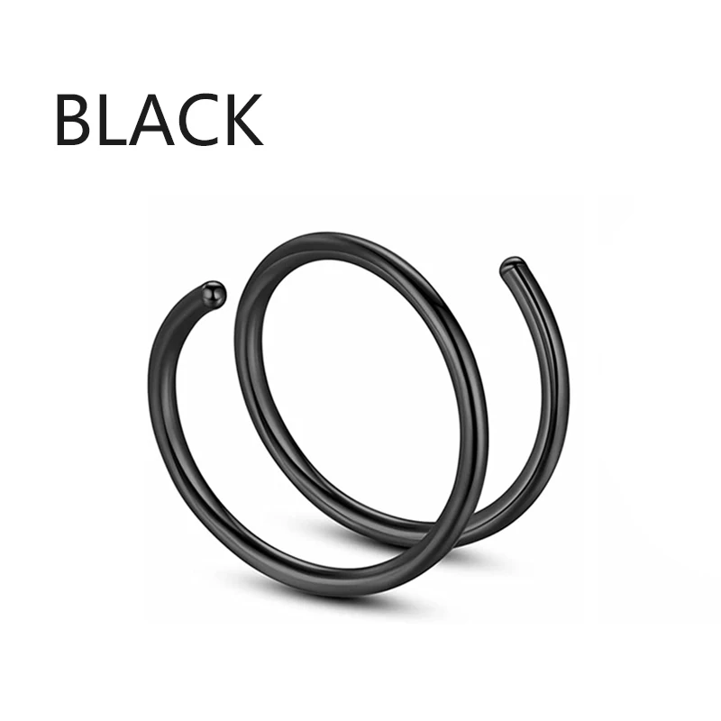 Frauen Gefälschte Piercing Nase Ring Hoop Septum Nicht Piercing Nase Clip Rock HipHoop Edelstahl Magnet Mode Punk Körper Schmuck