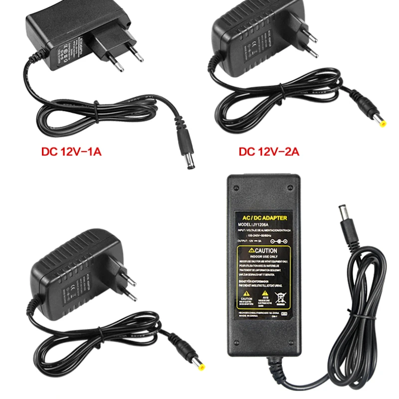 

Ce uk plugs ac-dc power supply 5v 6v 7v 9v 12v 1.5a 2.1a 2.5a 4a 8a wall plug ac dc switching power adapter with 4 pin connector