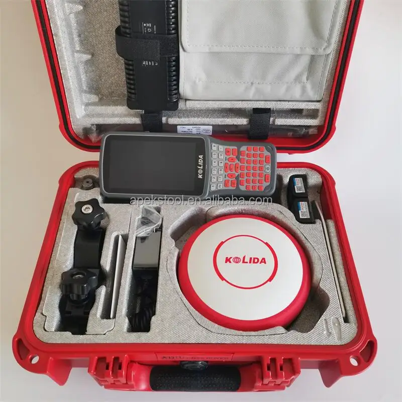 2025 Premium Products Kolida  K7 K58 Plus Gnss Rtk 1598 Channels Imu 60 Build-In Radio 10Km Range