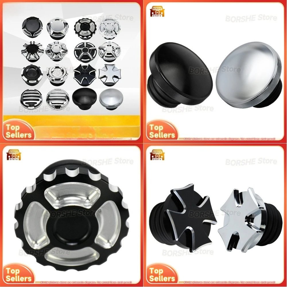 

Suitable for Harley Sportster Dyna Softail Touring Motorcycle Fuel Tank Cap Ventilated Aluminum Fuel Tank