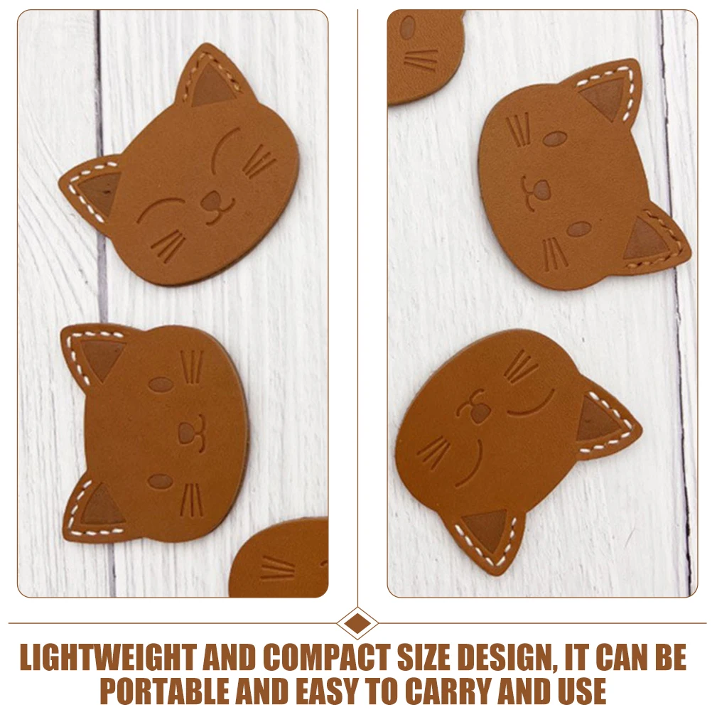 2 قطعة الإشارات المرجعية لطيف القط علامات الصفحة للكتب الطلاب عشاق القراءة الصغيرة الكرتون المرجعية هدية الزخرفية السائبة #5