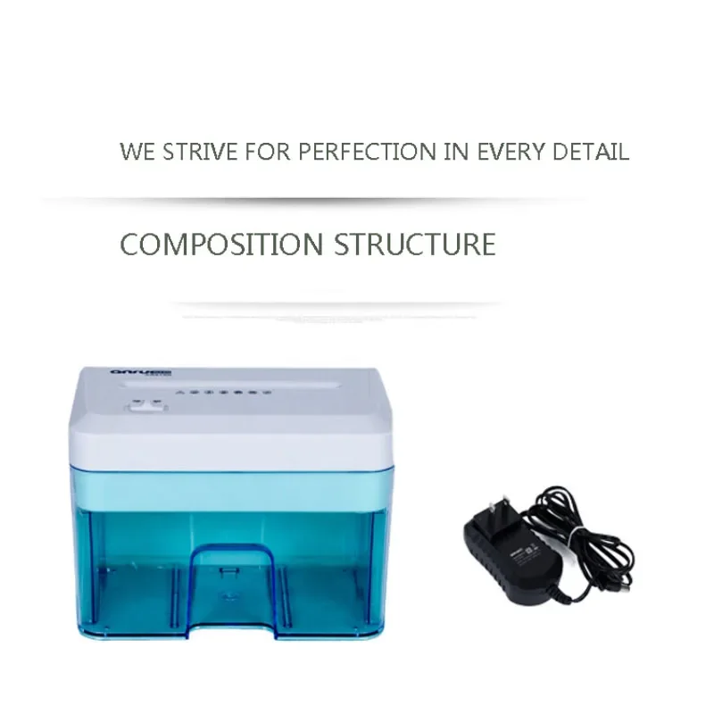 AR210 Electric File Shredder 24v/24w Small Office Household Paper Shredder Granular Electric Paper Shredder