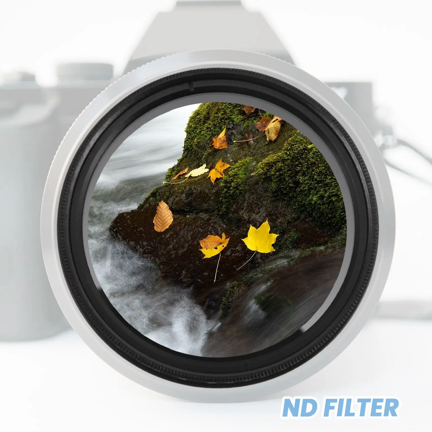 ND2-400 Neutral Density Fader Variable ND Filter Adjustable 49mm Filter for Nikon for Canon for Sony Camera