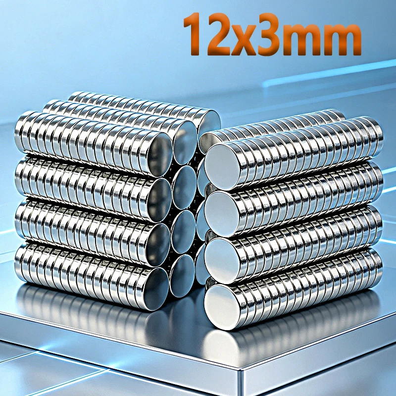 N35 NdfeB 12x3mm Magnet 5-300pcs Round Shape Neodymium Magnet Permanent Magnetic Imanes 12*3mm Magnet Accessory