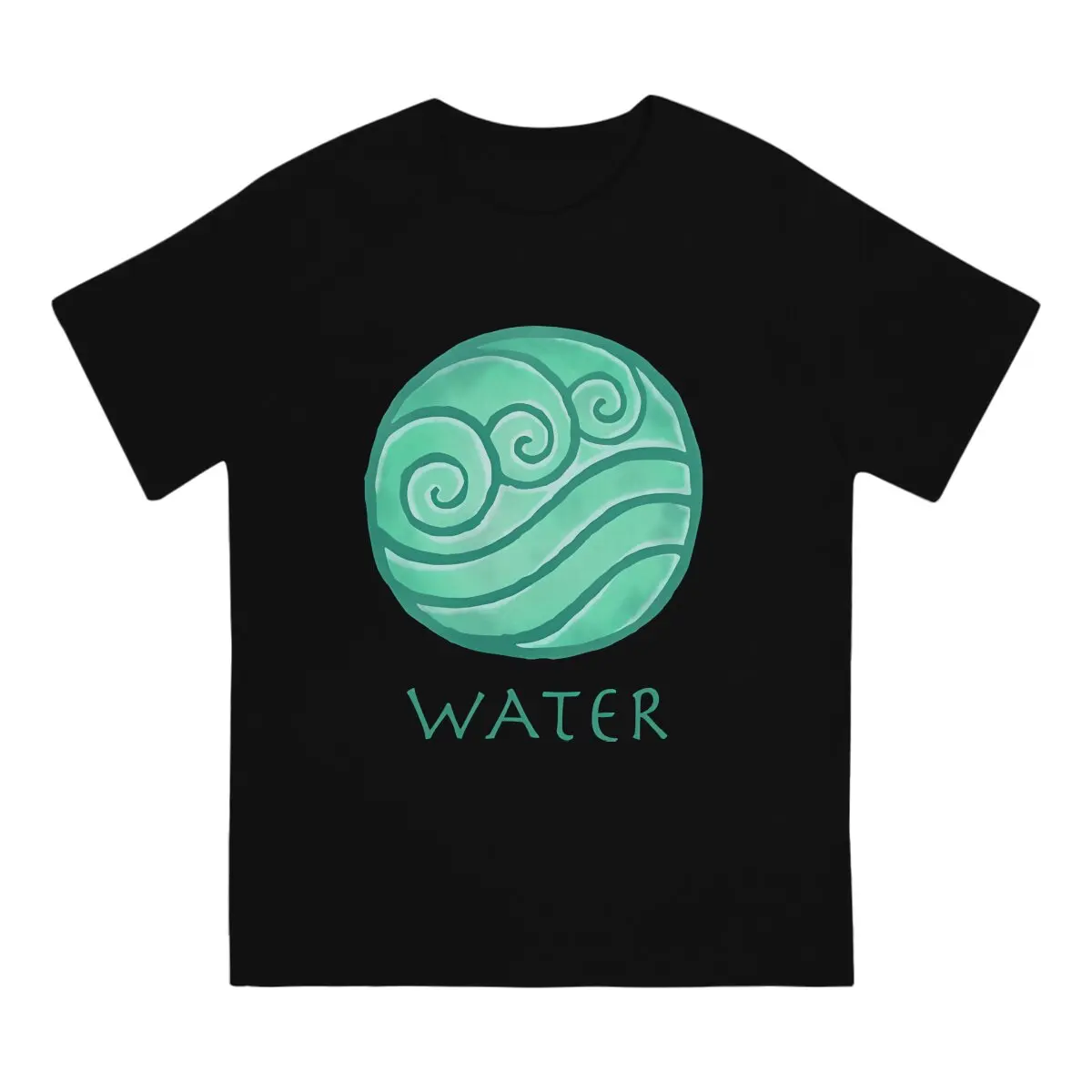 Water Element Icon Unique TShirt Avatar The Last Airbender Leisure T Shirt Newest Stuff For Men Women