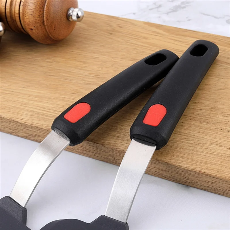 ملعقة سيليكون مرنة ساخنة، 600 ° مجموعة ملعقة سيليكون حرارية F لأدوات المطابخ غير اللاصقة وأدوات المطبخ