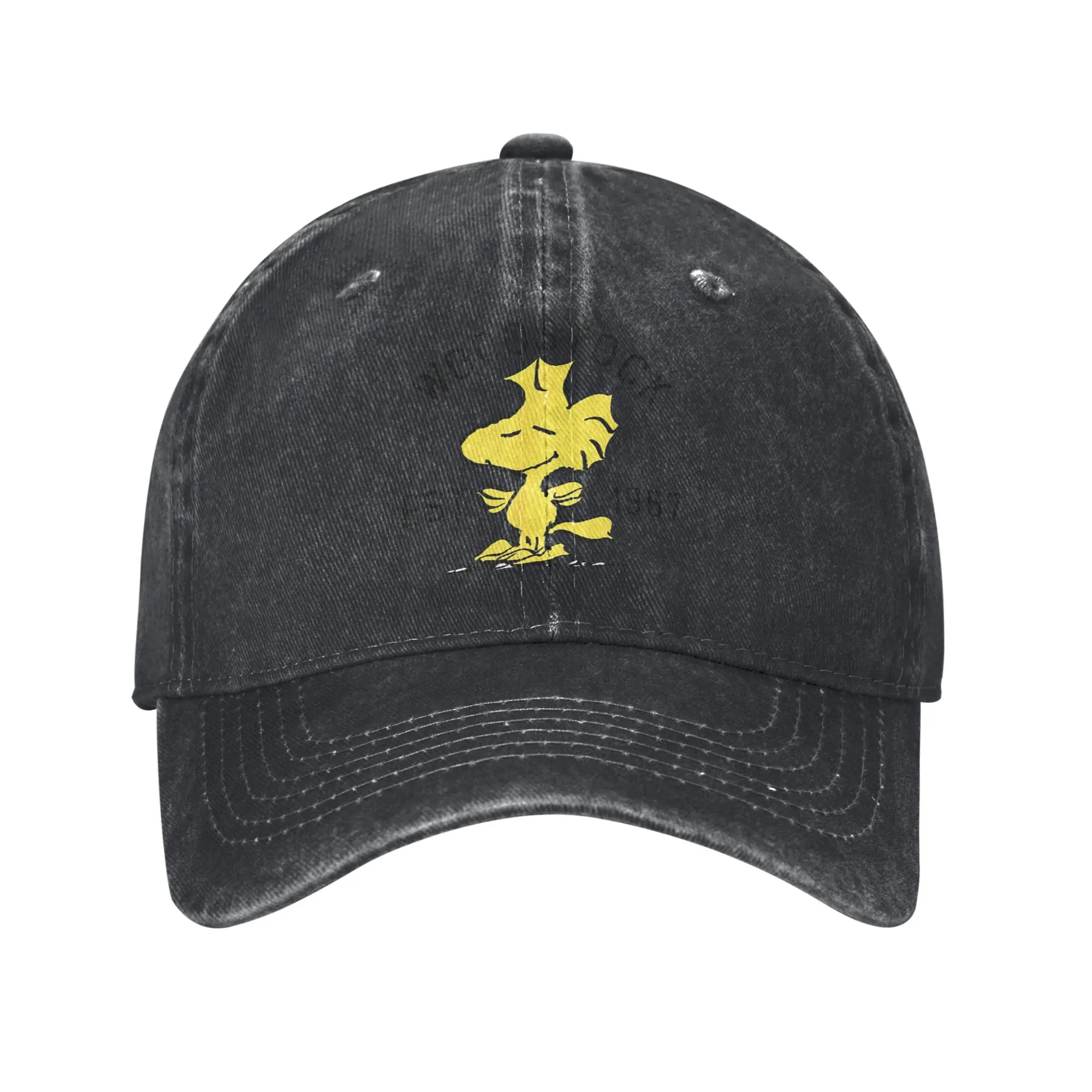 Vintage Peanuts Woodstock Snoopy Baseball Caps for Men Women Distressed Washed Snapback Cap  Outdoor Workouts Gift Caps Hat