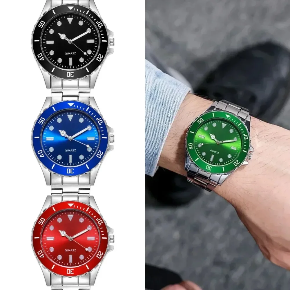 Famous Luxury Brand Male Casual Quartz Watch Men Stainless Steel Luminous Watches Relogio Masculino Men's Wristwatch Reloj