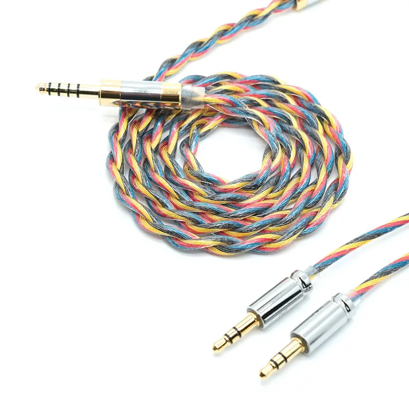 Kabel Nici HiFi-52 Litz Upgrade do słuchawek Hifiman SUNDARA Ananda HE400SE Denon AH-D600 SONY MDR Z1R z 4.4mm na podwójne 3.5mm — zdjęcie produktu 7