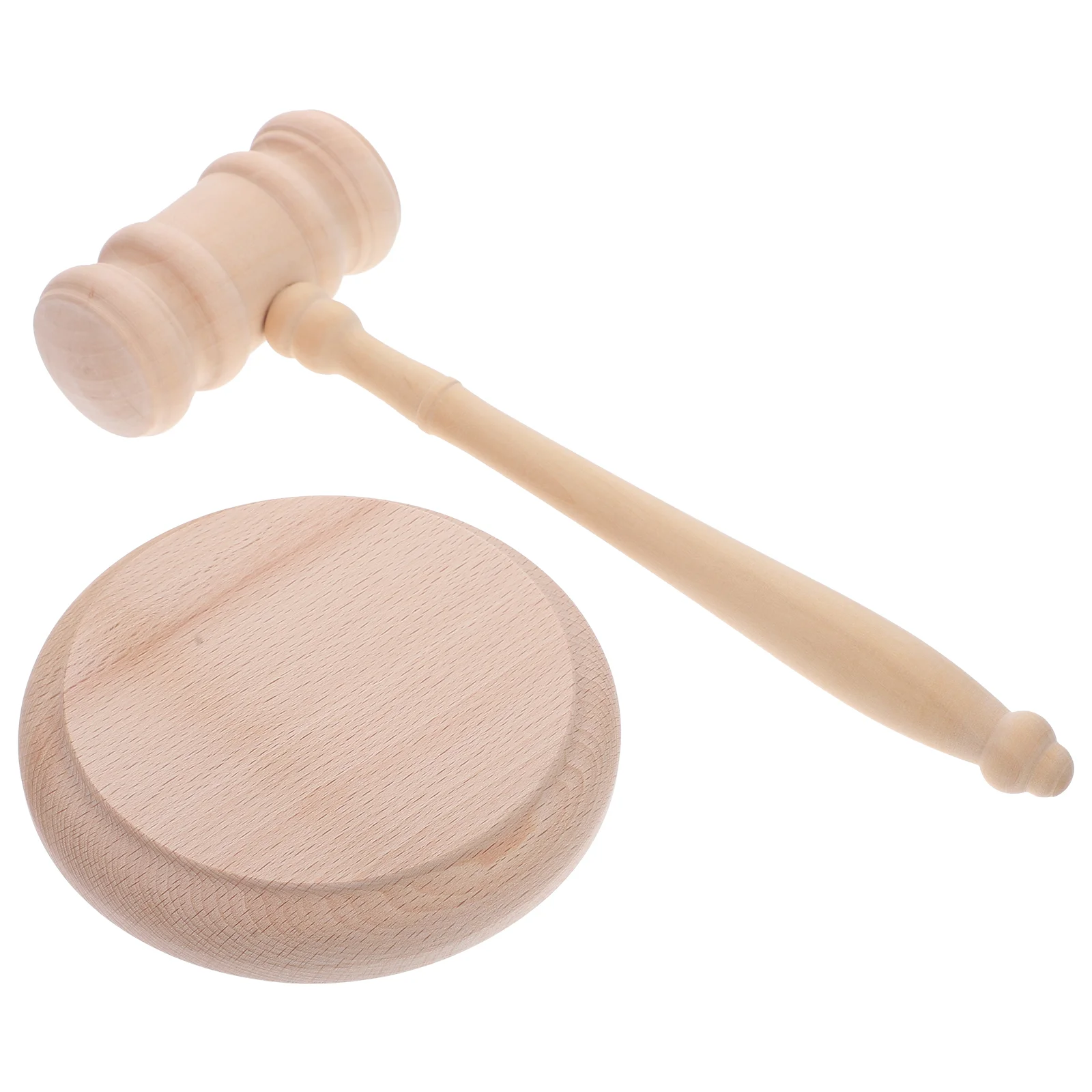 

1 Set Auction Hammer Lawyer Wooden Hammer Judge Hammer Multifunctional Hammer auction sale gavel judge auction sale hammer