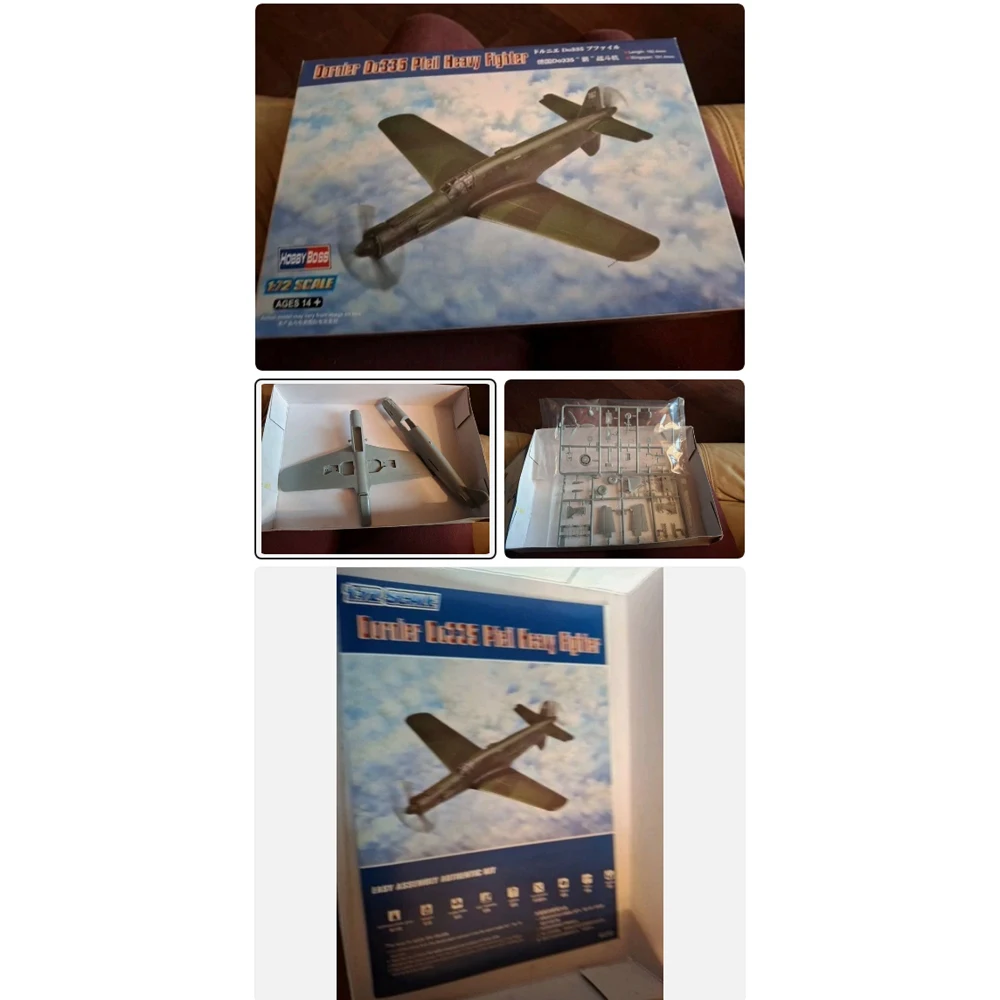 

Hobbyboss 80293 Масштабная модель тяжелого истребителя Do335 1/72, пластиковый сборный конструктор для демонстрации