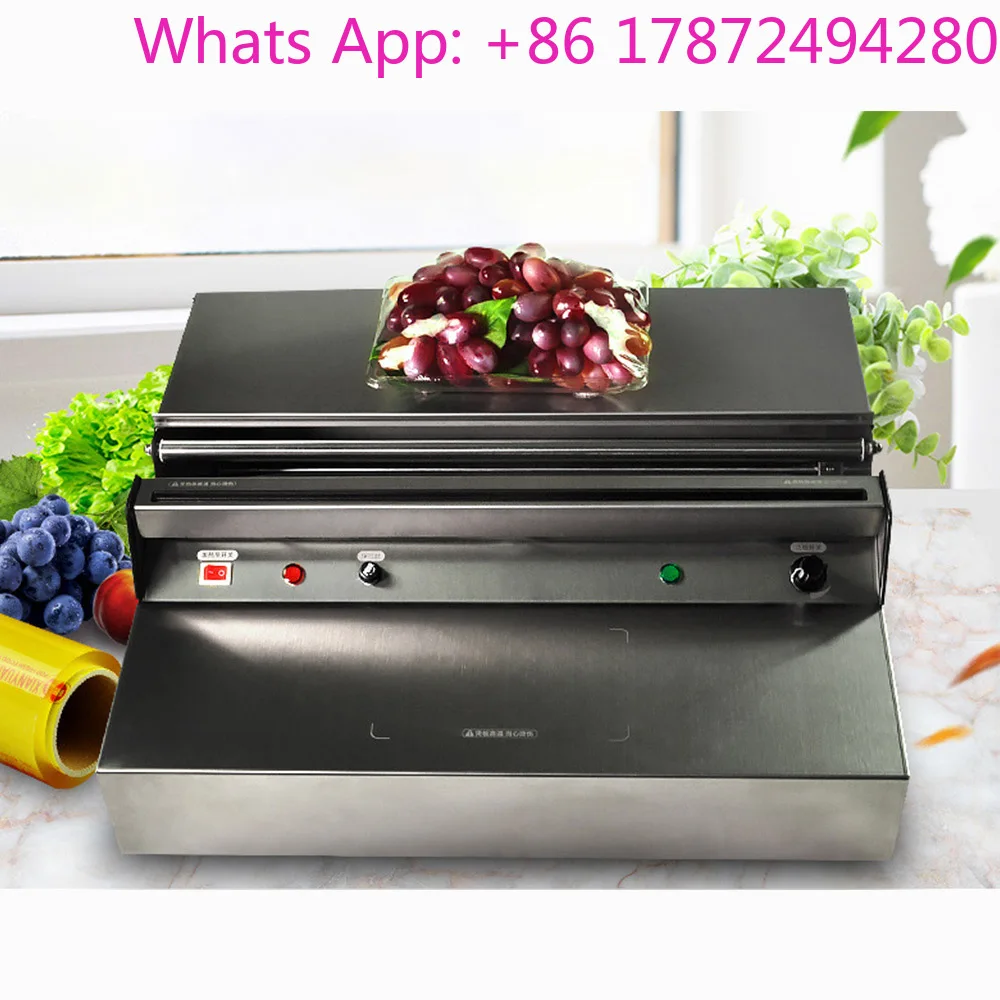 Fruit Cling Film Packaging Machine Vegetable Electric Cling  Food Packing Supermarket Commercial Sealing