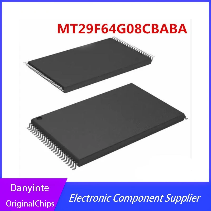 2Pcs/Lot   29F64G08CBABA    MT29F64G08CBABA   MT29F64G08   TSSOP48