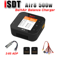 ISDT Air8 500W 20A 2-8S / Q8 MAX 1000W / Q6 Nano 200W 8A 1-6S Lipo Battery Balance Charger for Lilon LiPo LiHV NiMH Pb RC Models