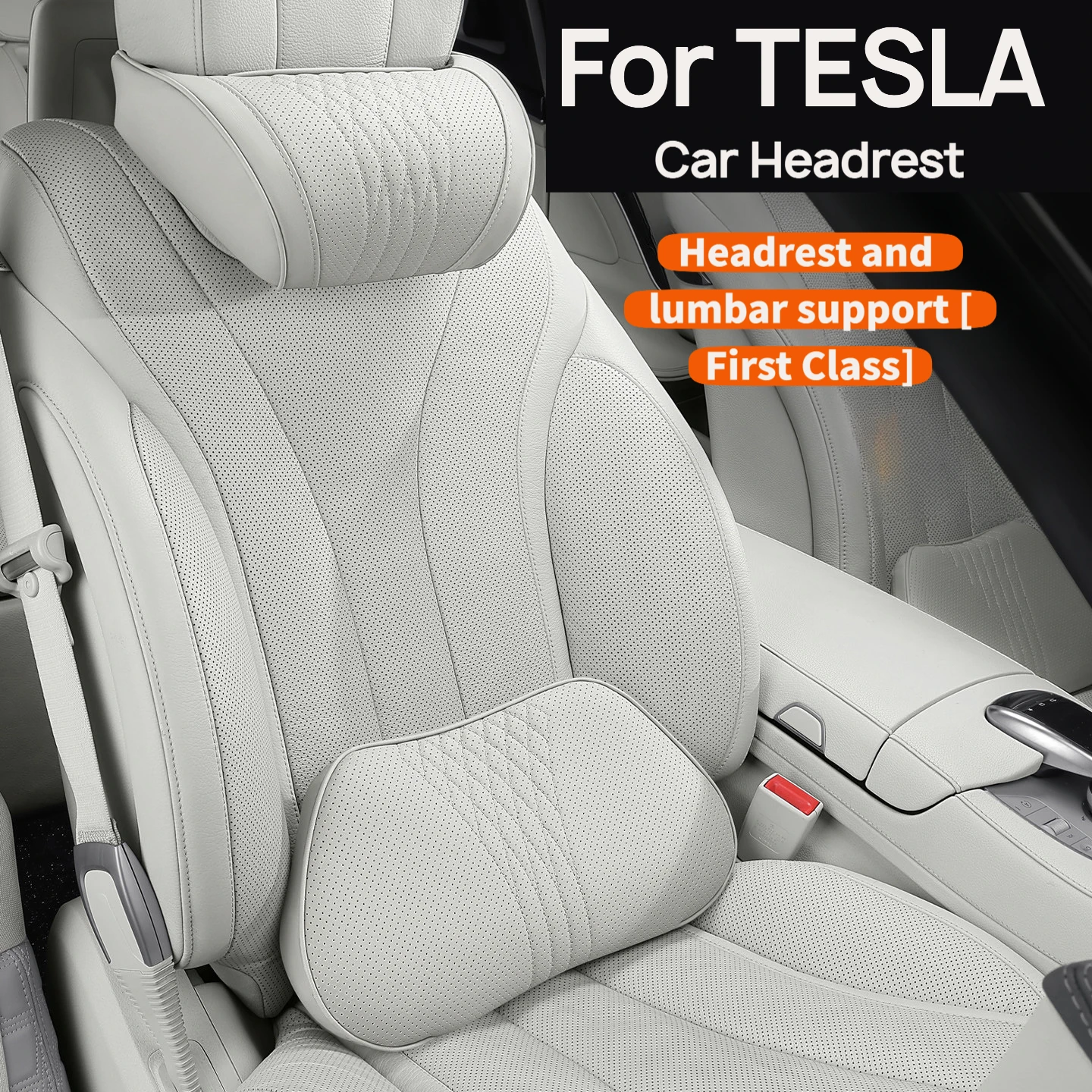 Car headrest neck protection seat For Model 3, Model Y, Model S, Model X, Cybertruck, Roadster Car Interior Accessories