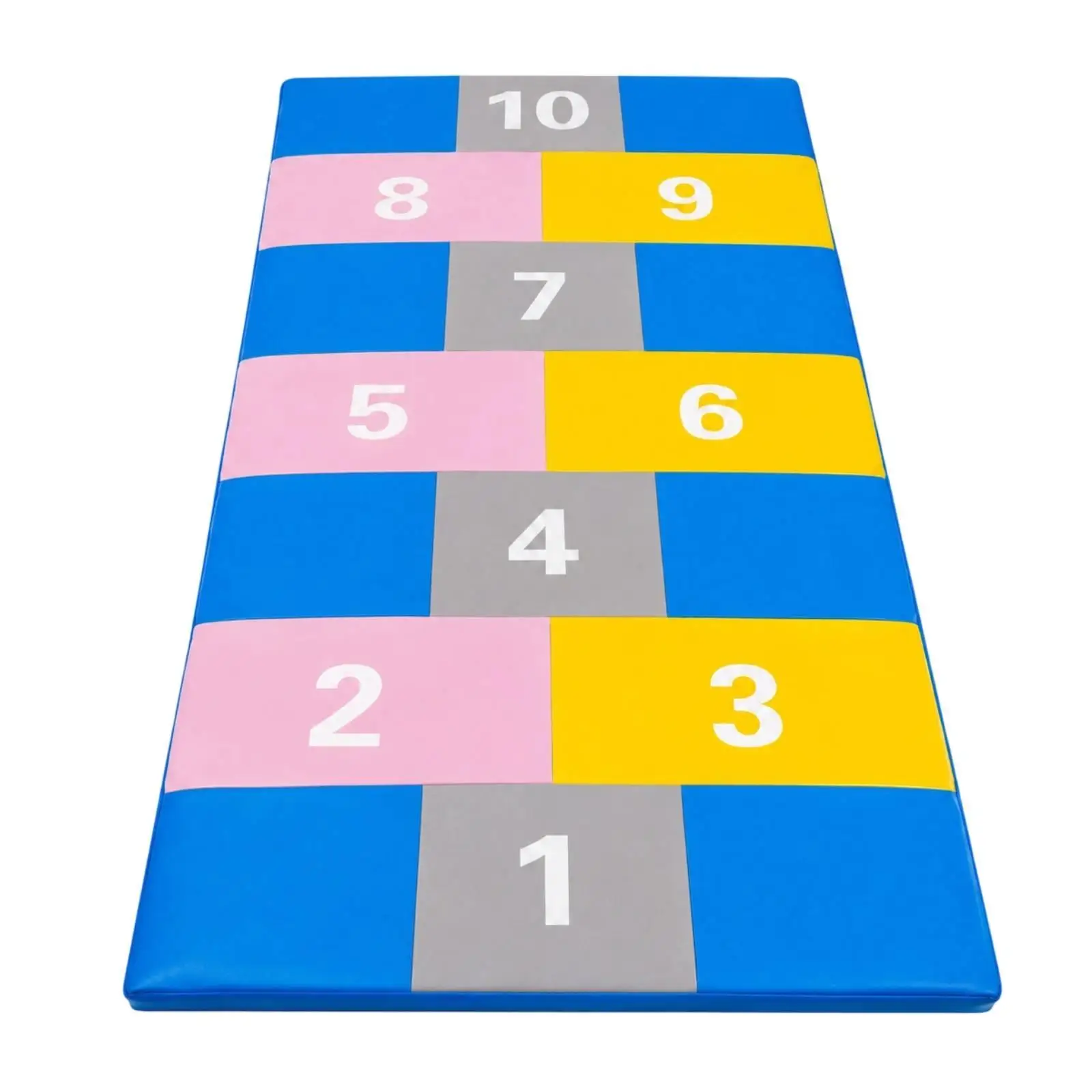 Children Activity Jump Mat Foam Cushion Numbered Pad for Exercise Yoga and Early Learning Play