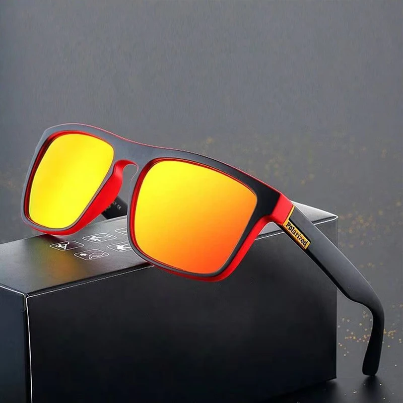 Classic Square Polarized Sunglasses Stylish Men And Women Driving Outdoor Sunglasses