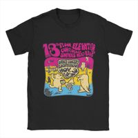 Hipster 13th Floor Elevators Rock Band  T-Shirt Men Round Neck Pure Cotton T Shirt  Short Sleeve Tee Shirt Unique Clothing