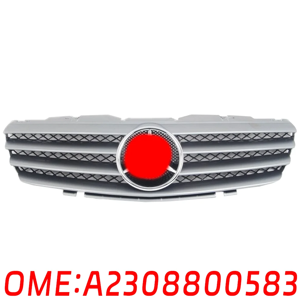 

for Mercedes Benz A2308800583 car front bumper grille Grille mesh mesh Middle grid base W230 SL 350 SL 500 SL 550