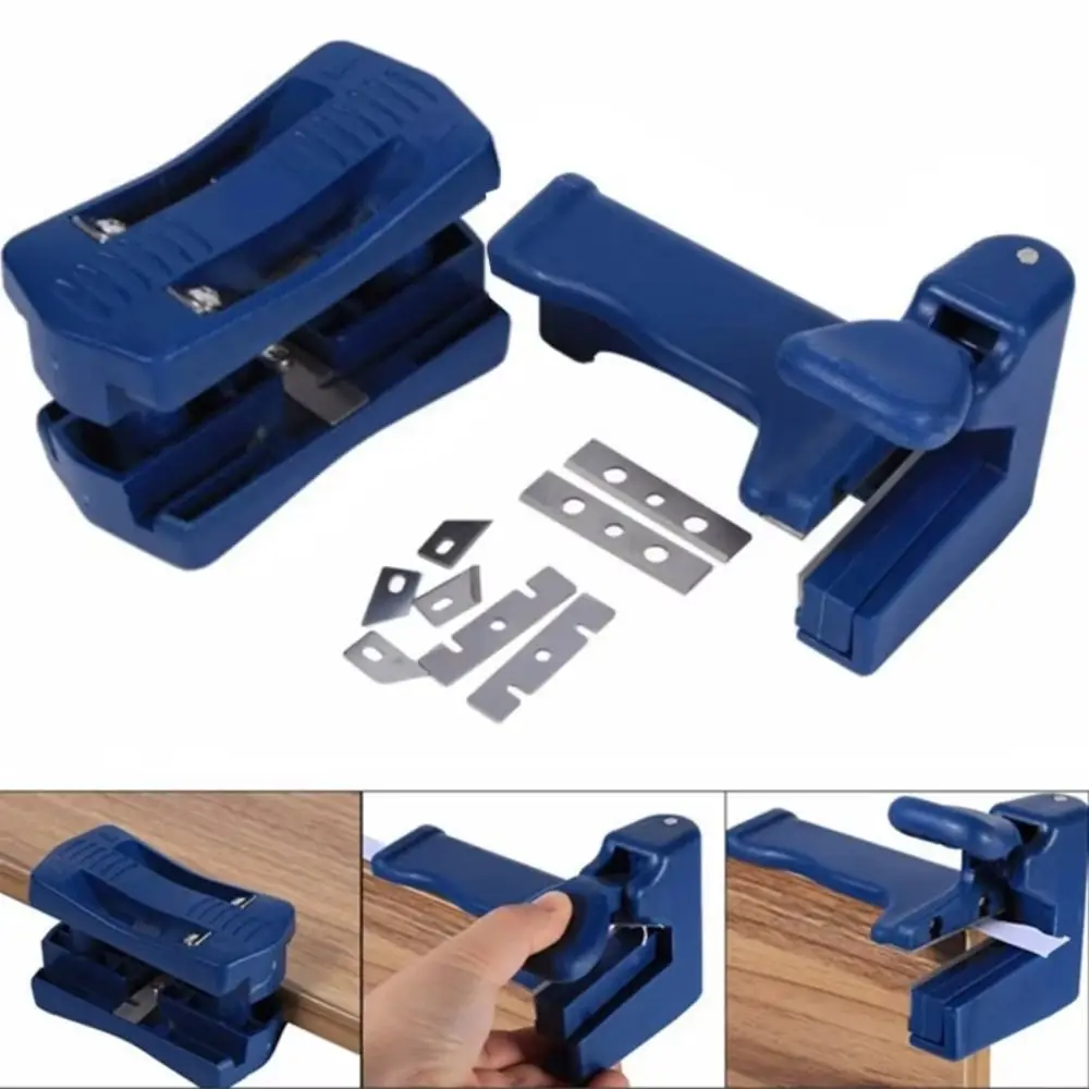 

Trimming Tool Edge Banding Trimmer Manual Non-slip Double Edge Trimmer PVC Labor-saving Wood Side Banding Machine